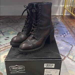 Thursday Rebel Boots - Black Coffee